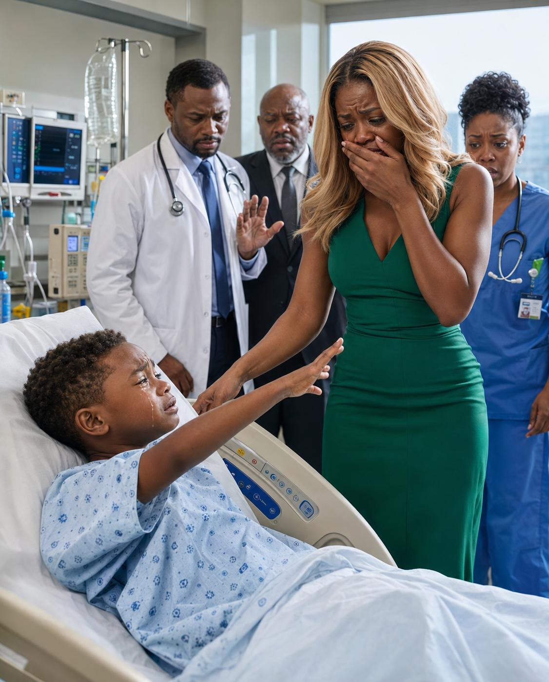 The hospital called and said a little boy had listed me as his emergency contact.
