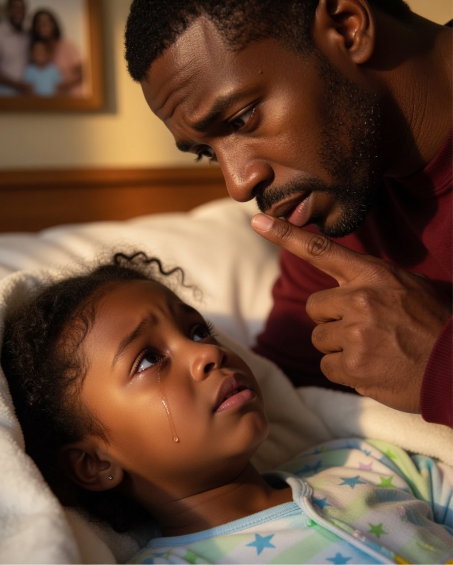 “Dad… my back hurts so much I can’t sleep. Mom said I shouldn’t tell you.”