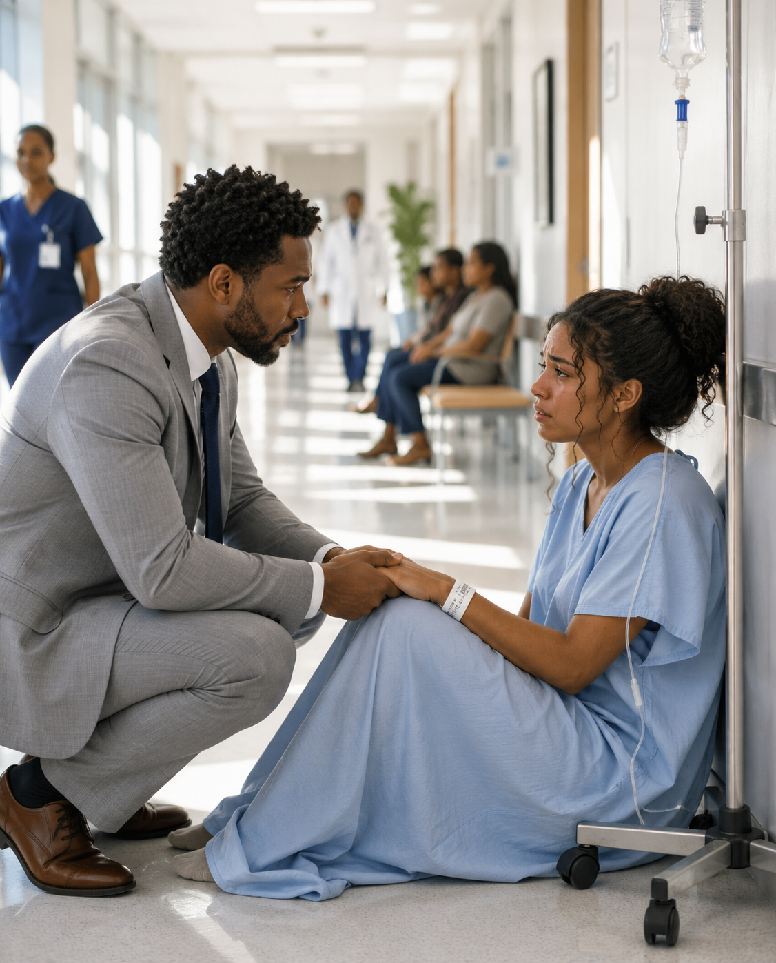 Two months after the divorce, I was sh0cked to see my ex-wife wandering aimlessly in the hospital. When I learned the truth, I completely collapsed.