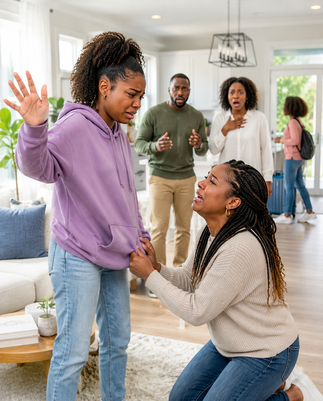 After a 7-hour drive, my sister kicked us out, claiming we “weren’t invited.” I cut her off financially right in front of everyone. Once the truth came out, she started begging me to fix the mess she made.
