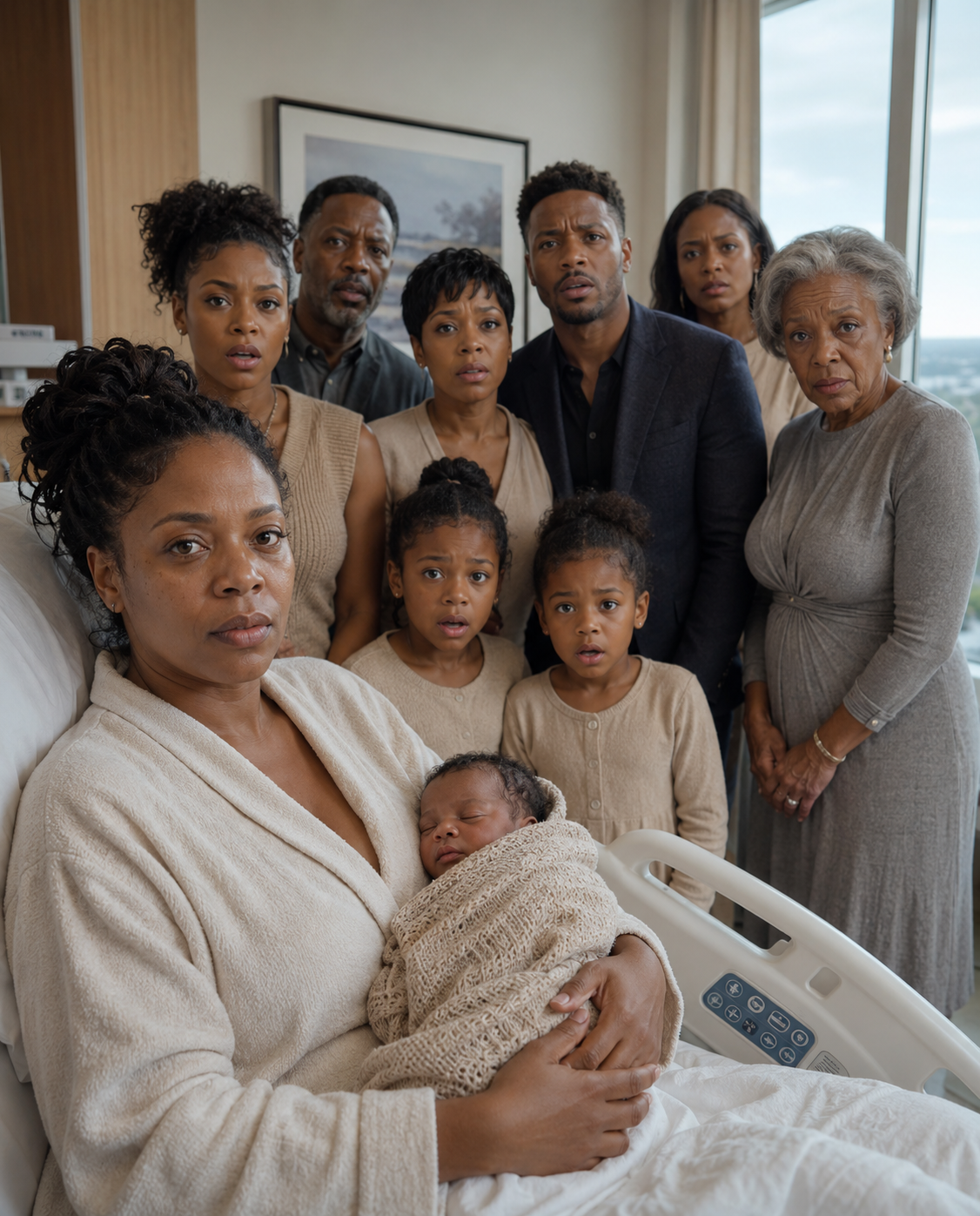 My mother-in-law accu:sed me of ch3ating on her son because we only had daughters, but when my new baby boy was born it was too late to recover what they had destroyed.