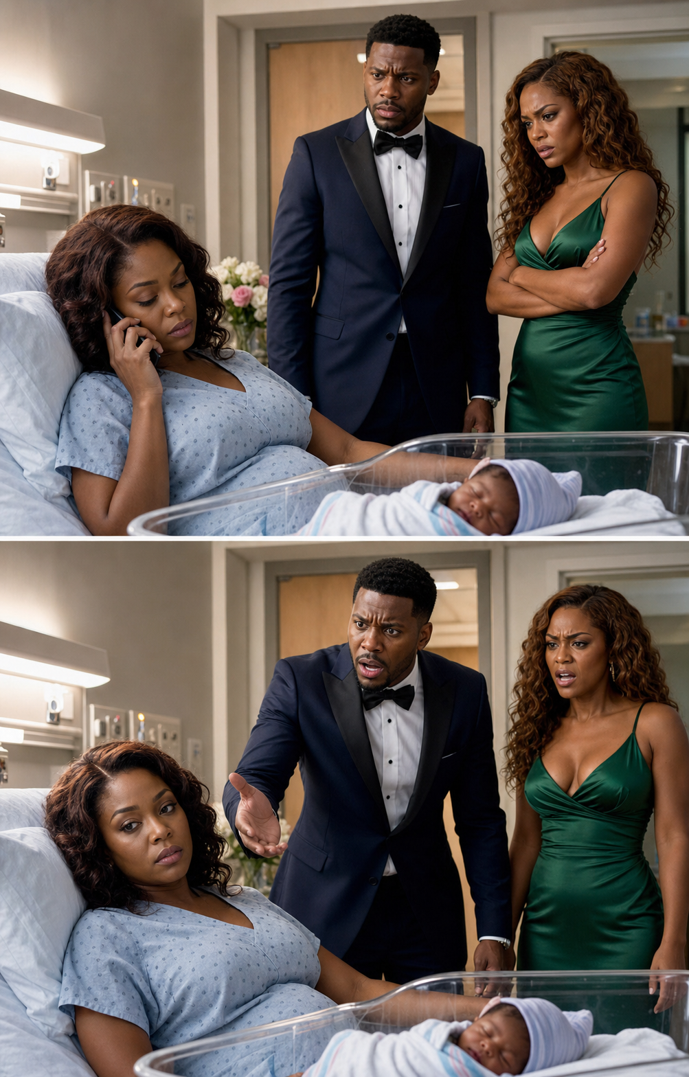 Six months after the divorce, my ex-husband suddenly called to invite me to his wedding. I replied, ‘I just gave birth. I’m not going anywhere.’ Half an hour later, he rushed to my hospital room in a panic…
