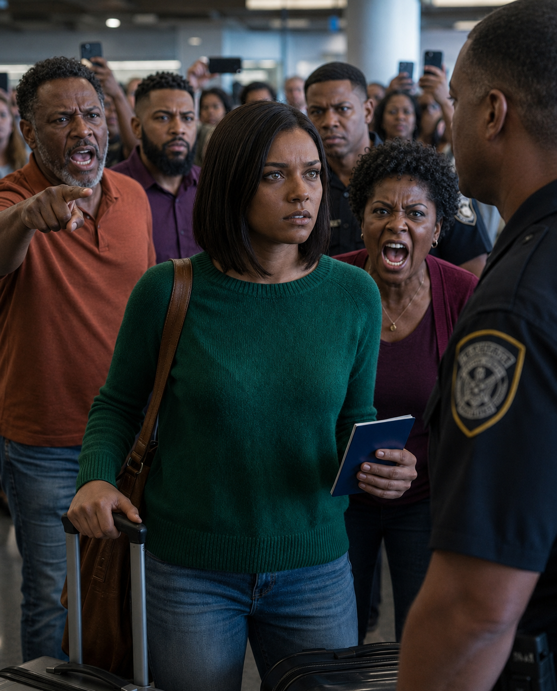 My Parents Stole My Passport, Framed Me at the Airport, and Screamed for My Arrest—Then a Customs Officer Recognized the Daughter They Tried to Destroy… - Daily Stories