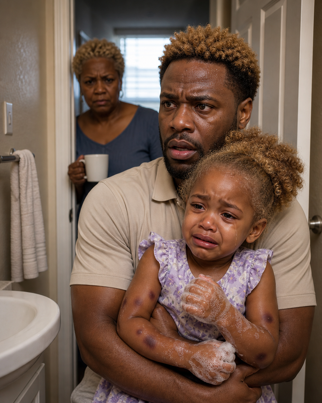 When I Went to Pick Up My Daughter at My Parents’ House, I Found Her Shaking at the Sink While My Sister Laughed… What I Did Next Brought My Entire Family to Their Knees.