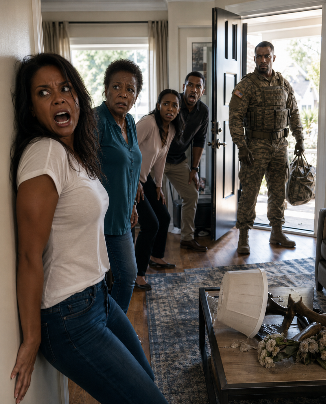 My Mom Slapped Me and My SIL Spat On Me — Until the Door Opened and Their Worst Nightmare Walked In… - News - Daily Stories