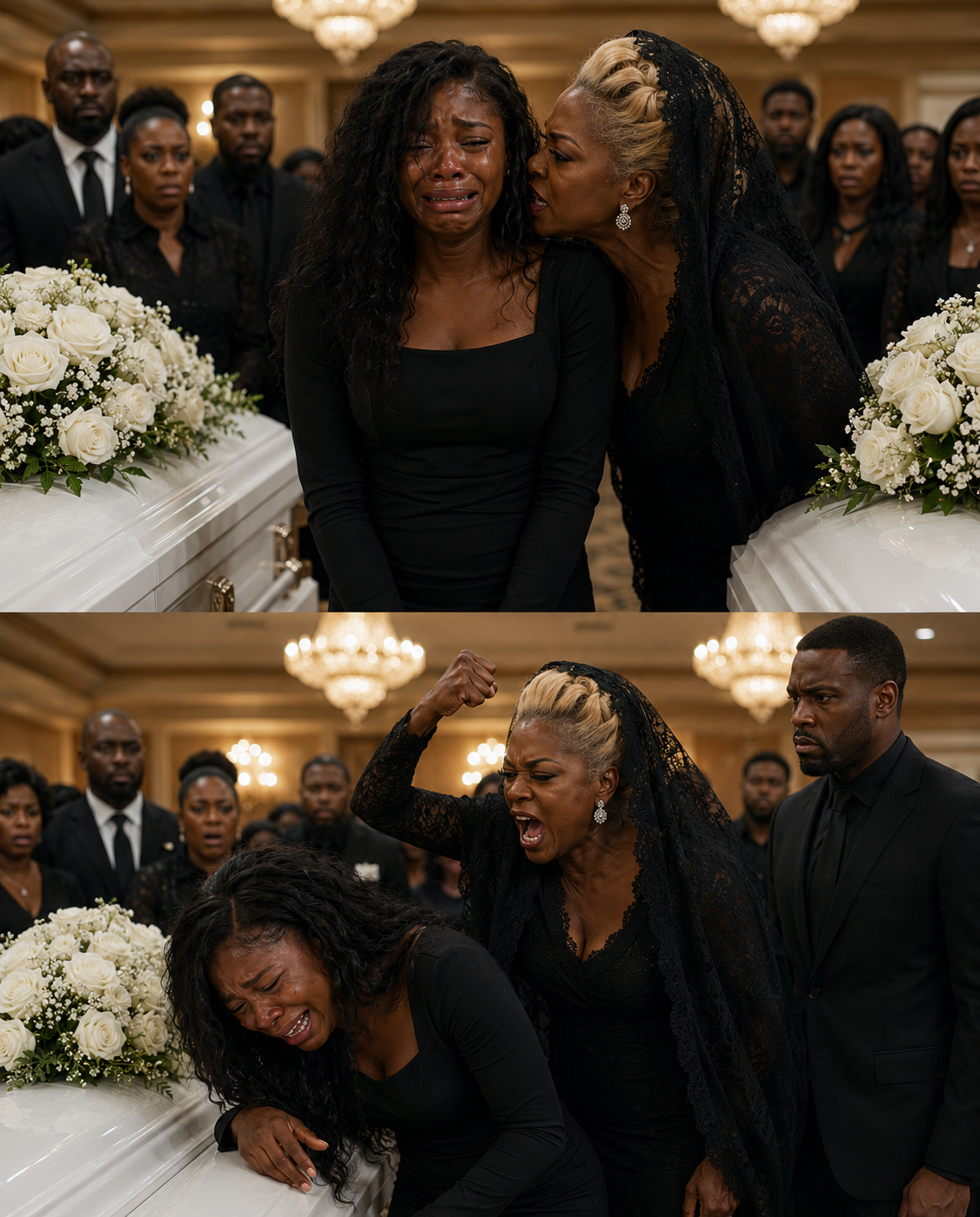 At my twin babies’ funeral, as their tiny coffins lay before me, my mother-in-law leaned close and hissed, “God took them because He knew what kind of mother you were.”