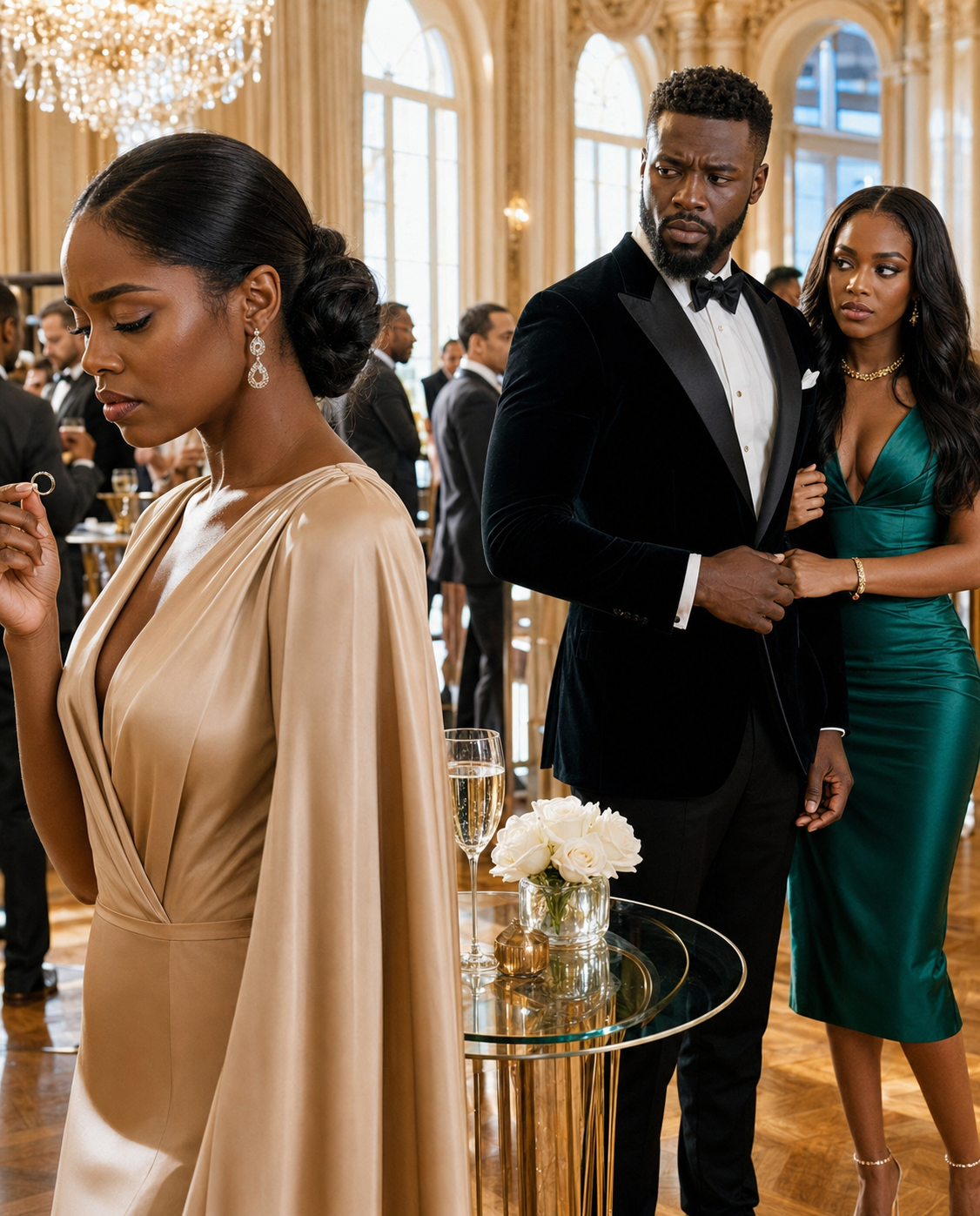 I left my ring beside my husband and his mistress—but by morning, his entire empire was ble:eding . new