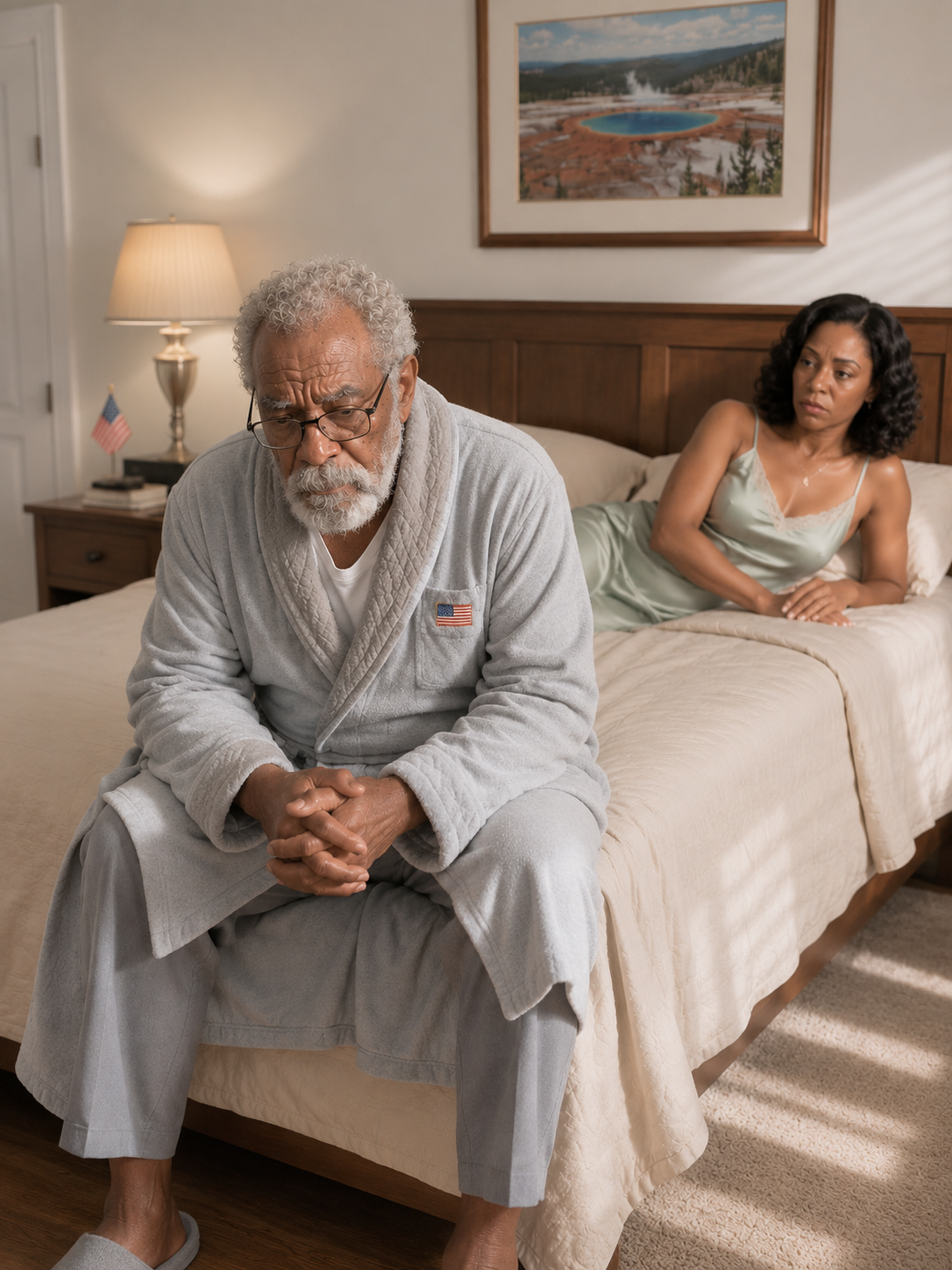I married a wealthy old man to save my family… but on our wedding night, he didn’t touch me. He simply sat in the darkness and said: “Sleep. I want to watch.” The way he said it made my skin crawl… and by morning I realized this marriage had never been about money.