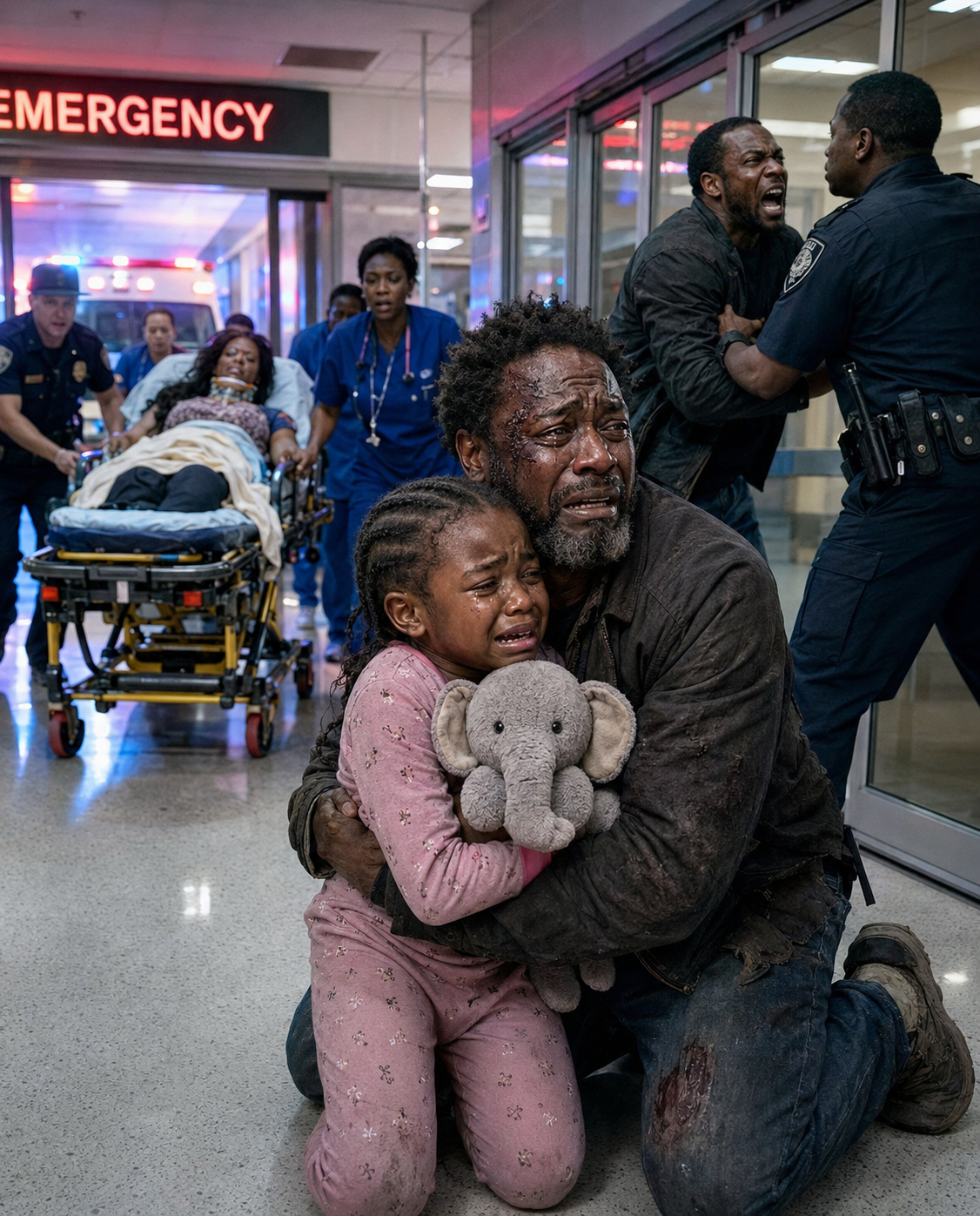 My 6-year-old granddaughter called in panic at midnight. “Mommy says the baby is coming! Help!” I asked, “Where’s daddy?” She replied, “He k!cked mommy’s tummy and left.”…. new