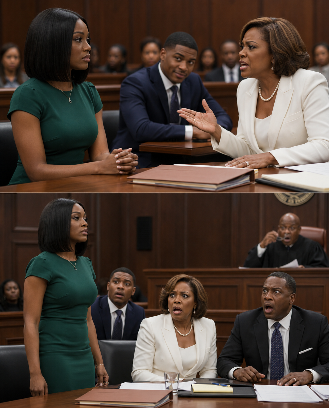 In court, my stepmother swore and said, "She can't handle this. She needs a guardian." I remained calm. The judge took off her glasses and said, "You really don't know who she is?" Her lawyer turned pale. My stepmother was speechless...