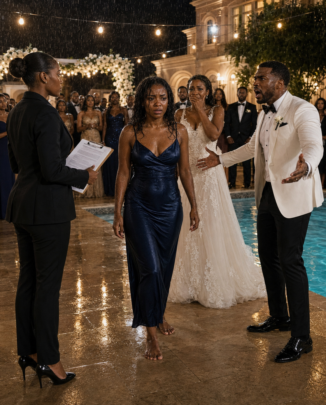 My Family Pu:shed Me Into the Pool at My Brother’s Luxury Wedding-Because I Refused to Sell My $300K Portfolio for His Honeymoon