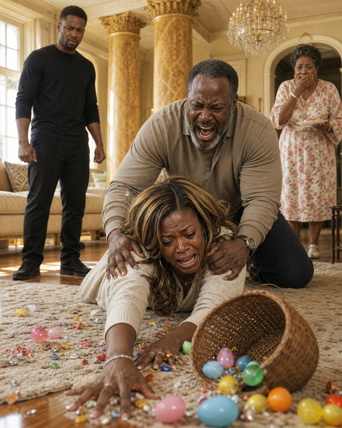 “Dad… Please Come Get Me… He H.i.t Me Again,” My Daughter Sobbed On Easter Sunday Before A Scream, A Vi0lent Crash, And ᴅᴇᴀᴅ Silence Cut The Call. Twenty Minutes Later, I Found Her Bleeding On Her Husband’s White Persian Rug While His Mother Sneered, “Go Back To Your Lonely Little House.” They Thought I Was Just A Retired Old Man In A Rusted Pickup. They Had No Idea What That Phone Call Had Just Activated…