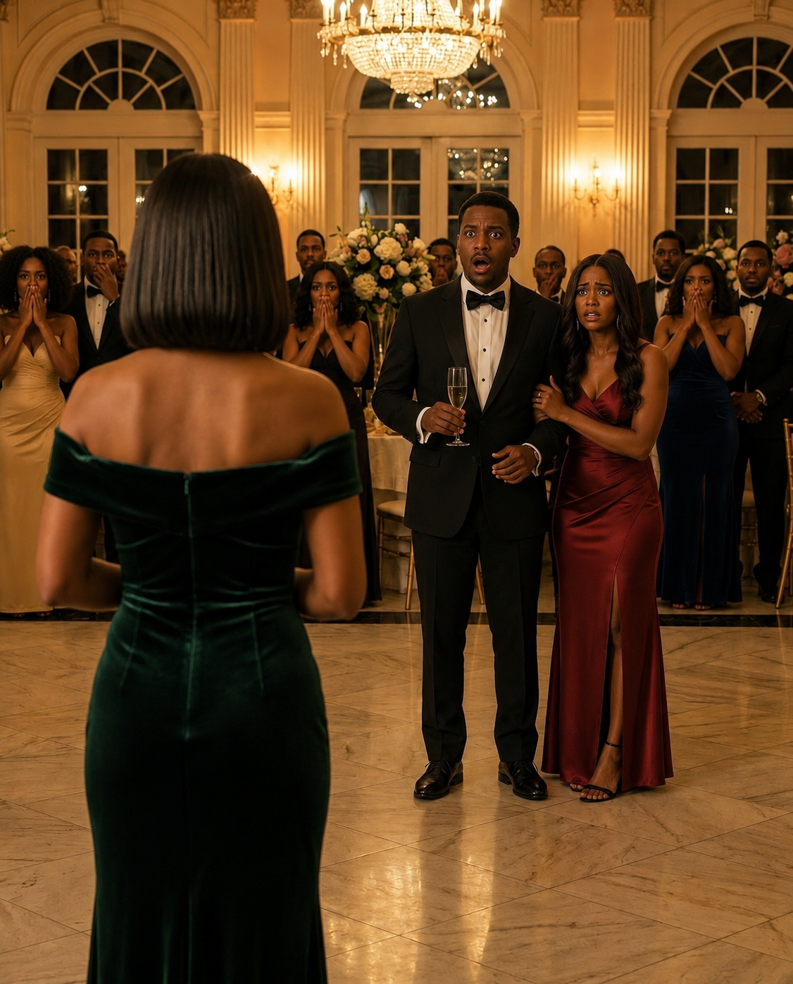 My husband burned the only beautiful dress I had so I wouldn’t be able to attend his promotion gala. Then he looked at me with contempt and called me “an embarrassment.”