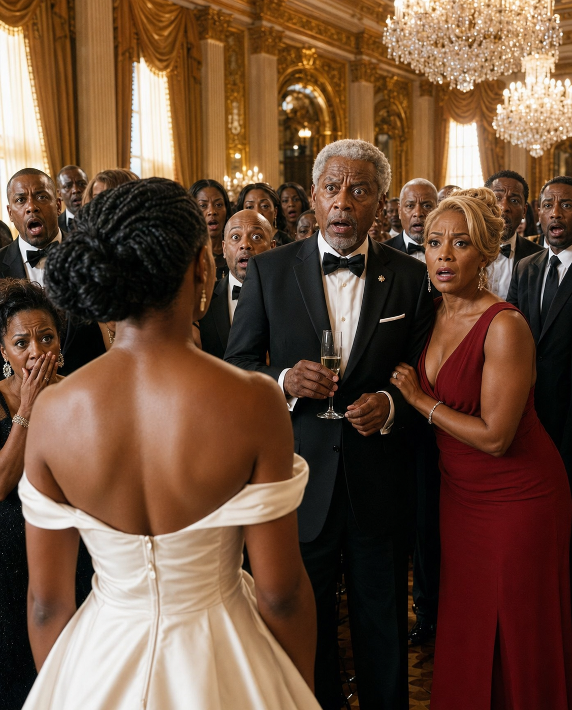 My husband destroyed the only decent dress I had to stop me from going to his promotion party. He called me a “shame.” But when the doors to the grand hall opened, I emerged in a way he never imagined…