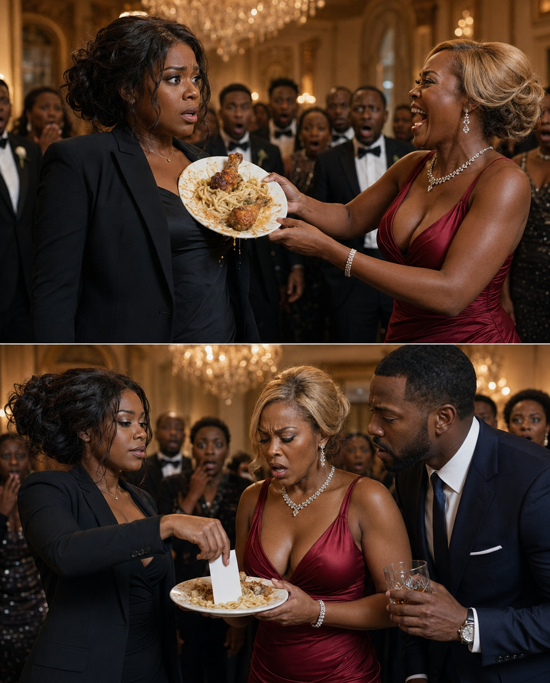 She Fed You Leftovers at the Reunion—Then Saw Your Name on the Business Card and Realized Her Husband Had Been Begging You for Money