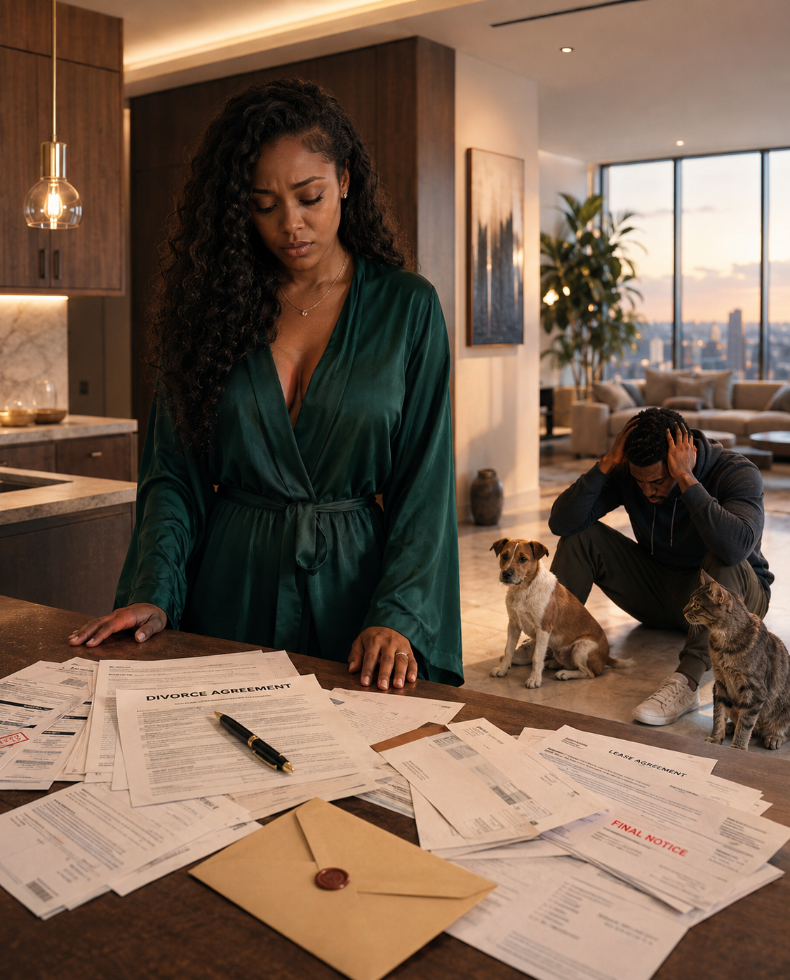 My son invited me for a “family weekend”… but when I arrived, the house was empty. Just three dogs, two cats, and a note: “Please take good care of them.” Then I saw the picture of everyone at a luxury resort