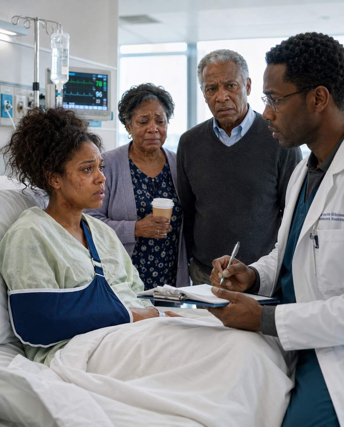 I refused to cosign my sister’s mortgage, and my brother-in-law be:at me so badly I woke up in a hospital with my shoulder dislocated,…