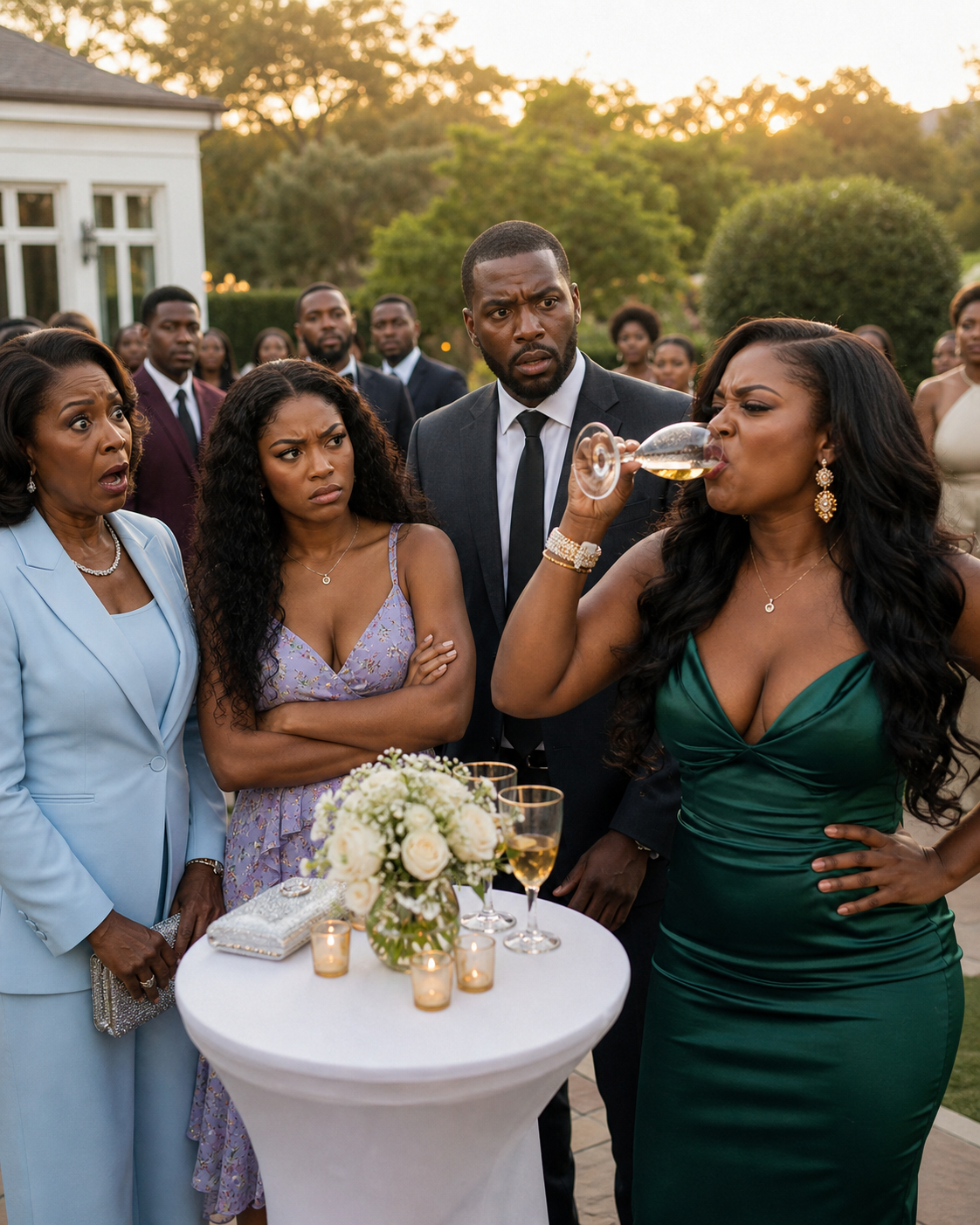 I saw my mother-in-law put something strange in my drink at my daughter’s birthday party. But it was her own daughter who fell for it… and in that instant I knew the game was already lost for them before it even started