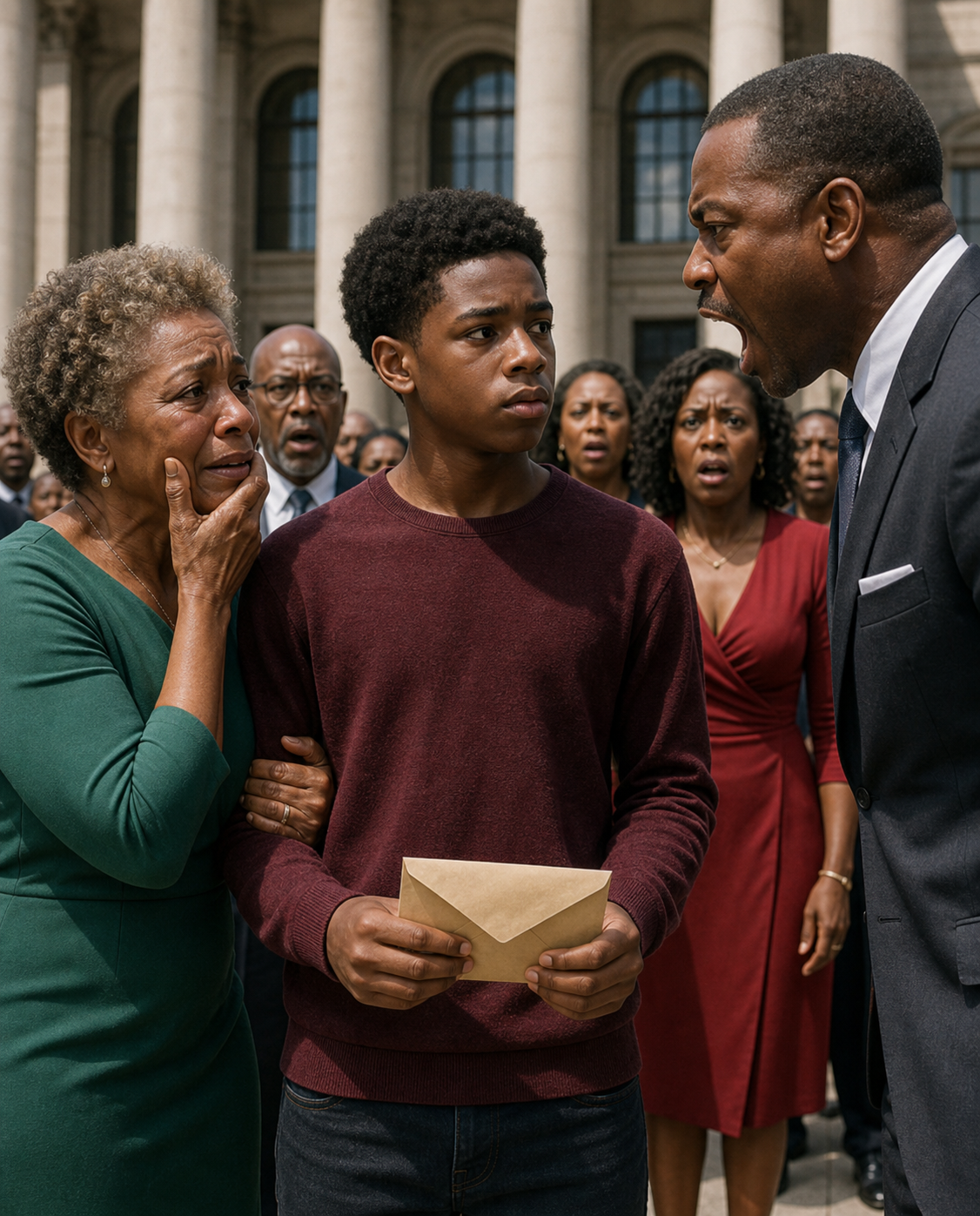 I gave birth at 41 and my husband left me for an 18-year-old girl… fifteen years later, at an admission ceremony, my son destr0yed his pride in just three seconds.