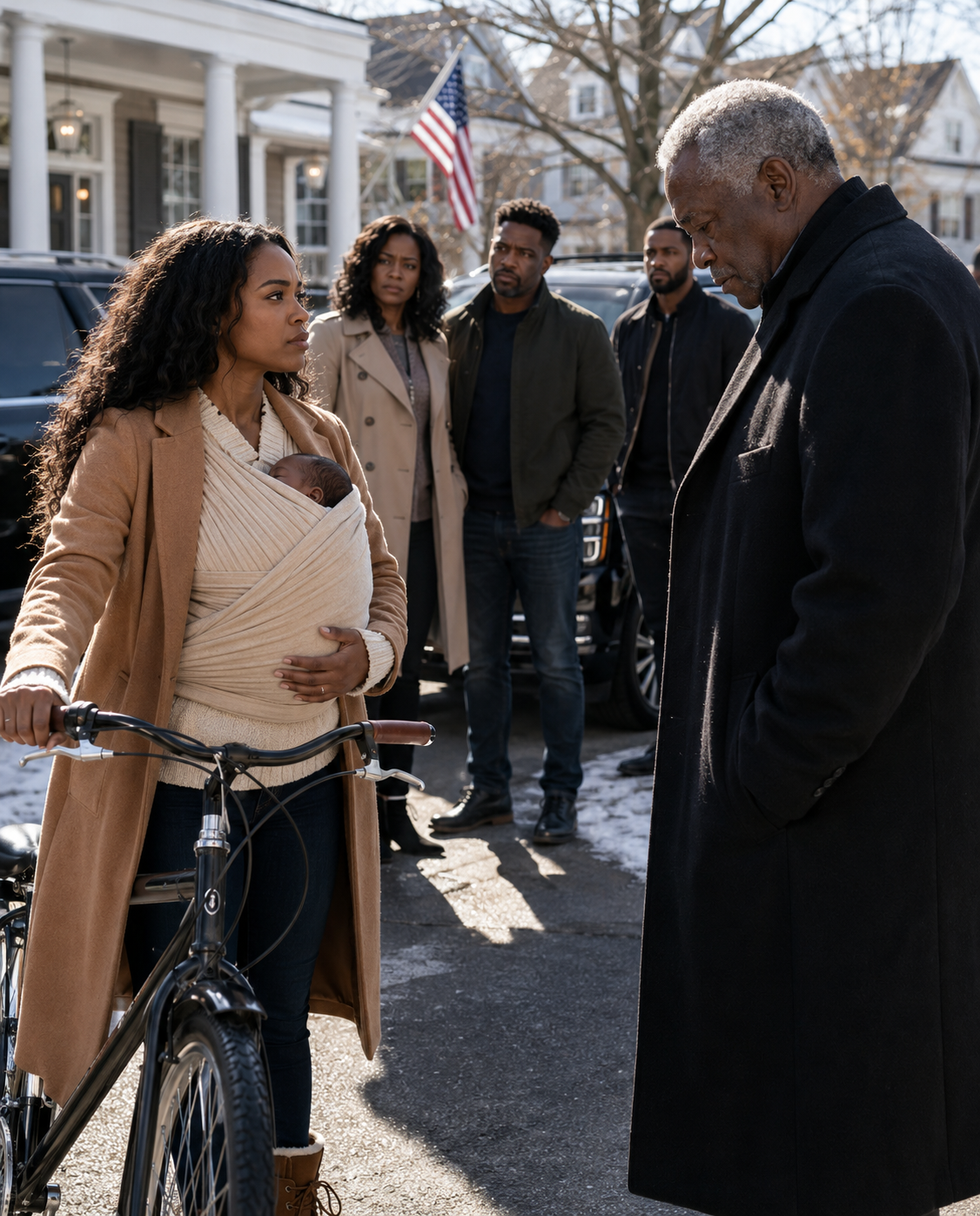 My Grandpa Saw Me Walking With My Newborn And Asked, “Why Aren’t You Driving The Car I Gave You?” I Told Him The Truth: “I Only Have This Old Bicycle.