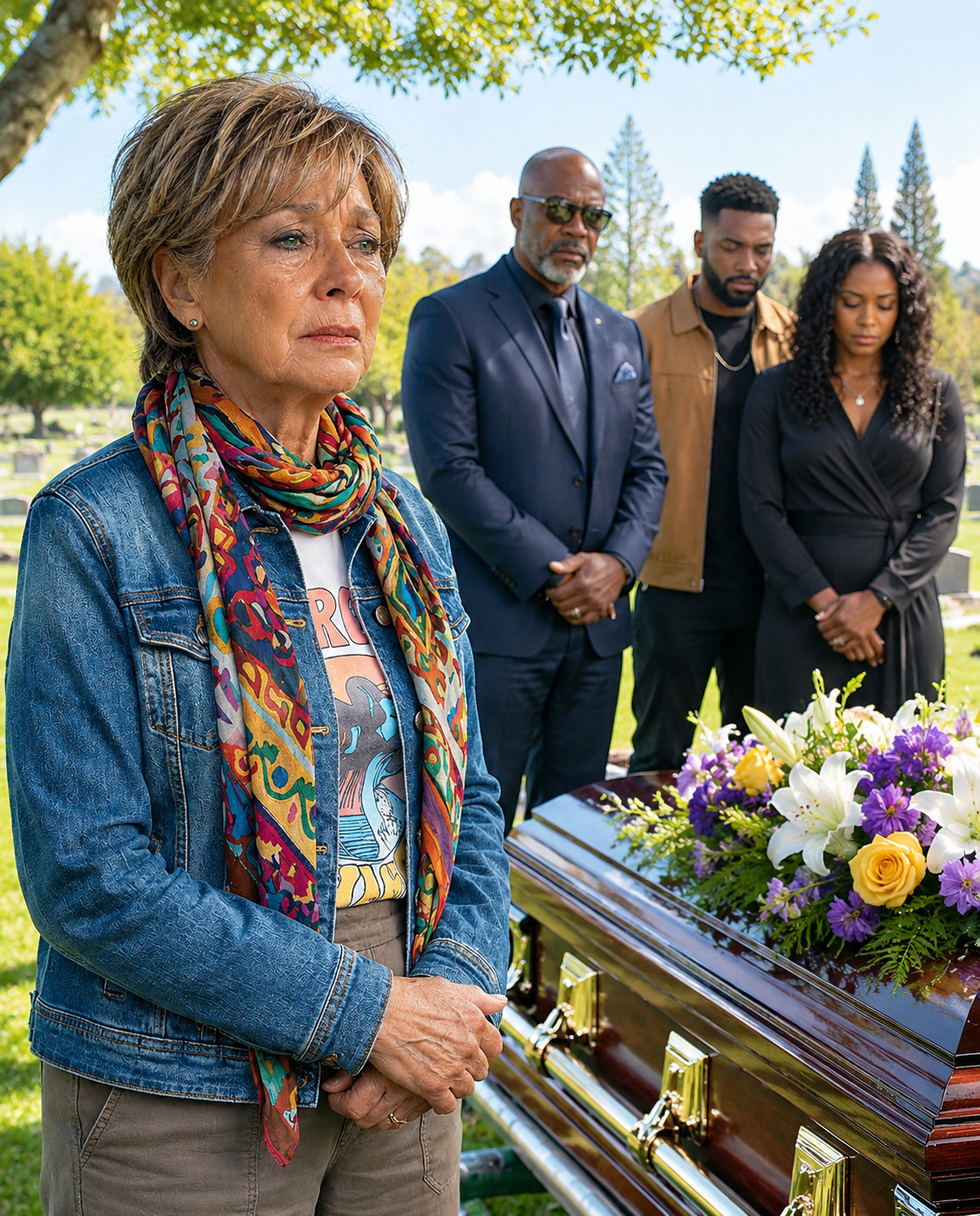 My son skipped his father’s funeral for a party. That night, I found a clause letting me decide his inheritance. By morning, one decision erased everything he expected. new