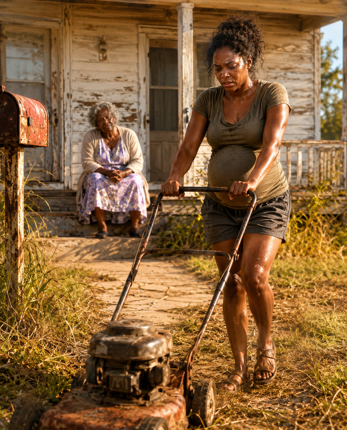 I Mowed The Lawn For My 82-Year-Old Neighbor — The Next Morning, A Sheriff Showed Up With A Request That Changed My Life