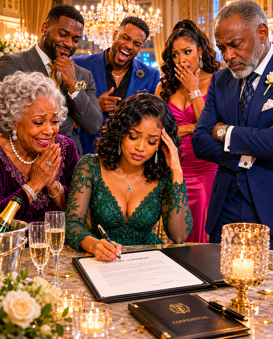 ‘Sign and Get Out, Beggar.’ They Humiliated Her in the Divorce—Then 3 Black Luxury Cars Arrived and the Room Went Silent.
