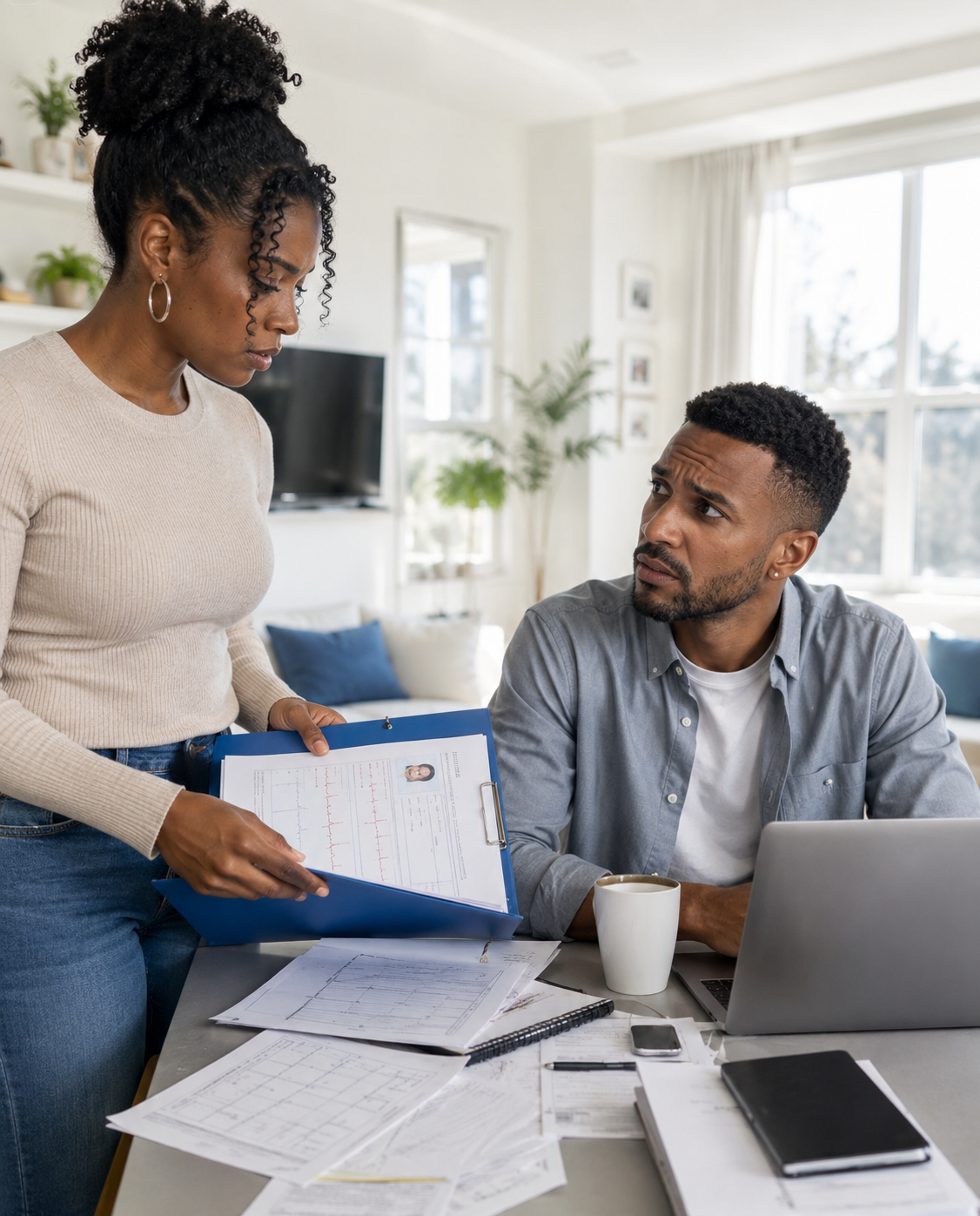 I went to a new gynecologist expecting a routine checkup, but as soon as the exam was over, he frowned and asked me in a strange tone who had treated me before; I replied naturally that it was my husband, who is also a gynecologist.