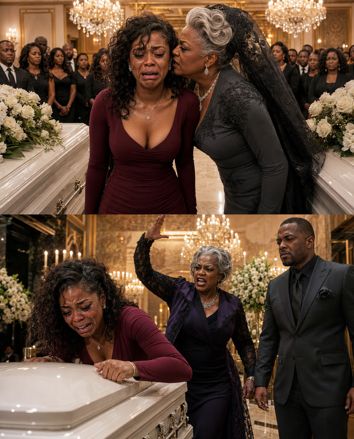 At my twin babies’ funeral, as their tiny coffins lay before me, my mother-in-law leaned close and hissed, “God took them because He knew what kind of mother you  -new