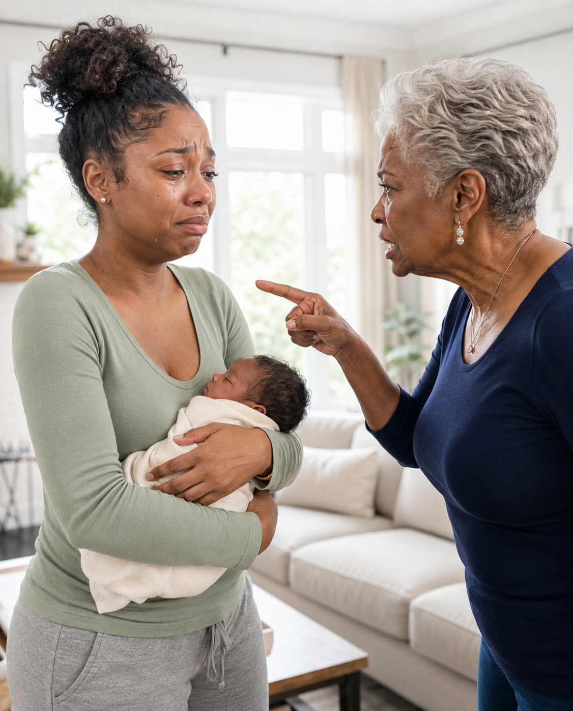 I delivered my daughter with no one beside me — and only hours later, my mother sent me a text saying, “Your sister’s kids need new phones...”