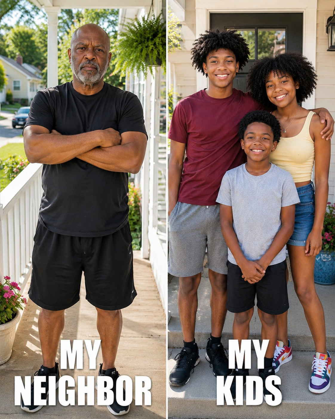 My Grumpy Neighbor Yelled at My Kids for 10 Years — When He Died, His Daughter Showed Up with a Box That Left Me Trembling