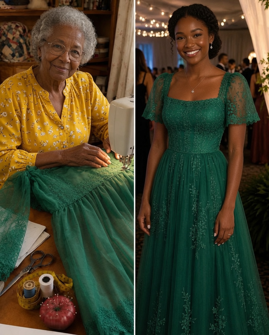 I Was Teased for Wearing the Prom Dress My Grandma Had Sewn for Me – Then I Found a Note Hidden in the Lining That Changed Everything