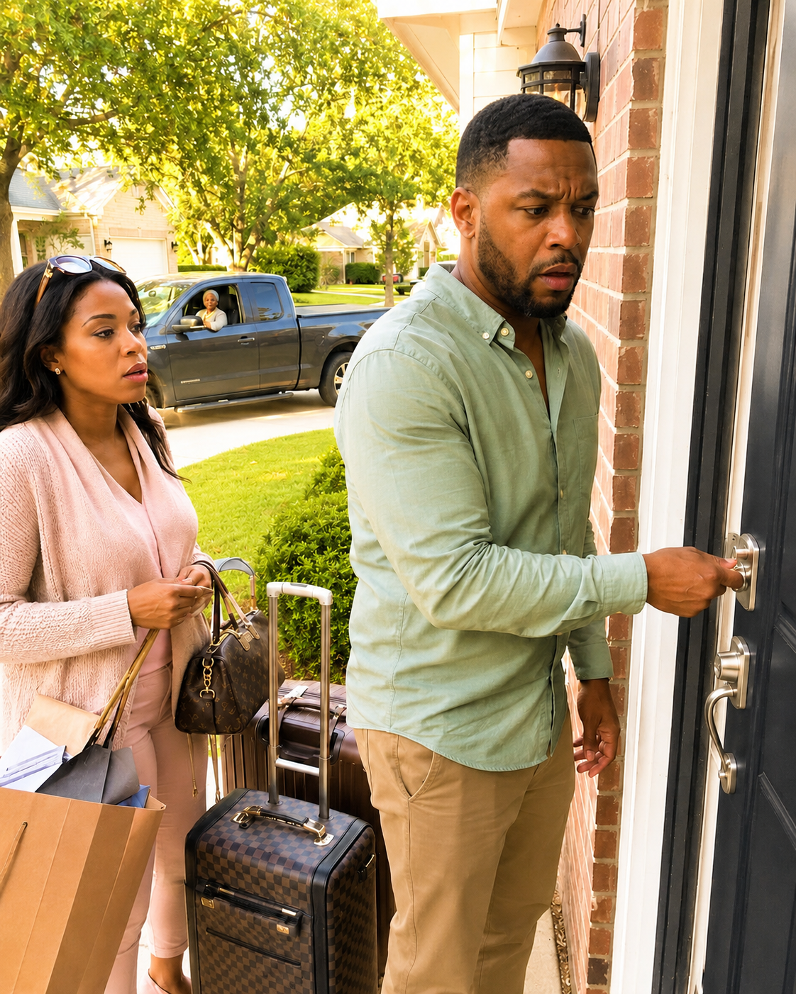 My son forgot to hang up, and I heard him call me a burden. So while he and his wife were smiling their way through Italy and France, planning a future that already included my house, I quietly sold the $875,000 home his father and I spent 32 years paying off, packed everything without a word, and came back just in time to watch his key stop working in my front door.