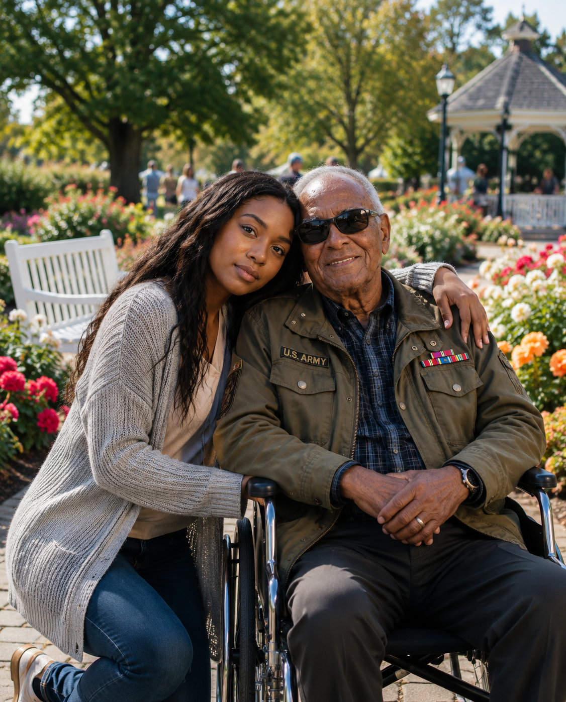 Moral I Was Paid to Pretend to Be a Blind Veteran’s Granddaughter Every Sunday—But After He Passed Away, His Final Wish Changed My Life Forever