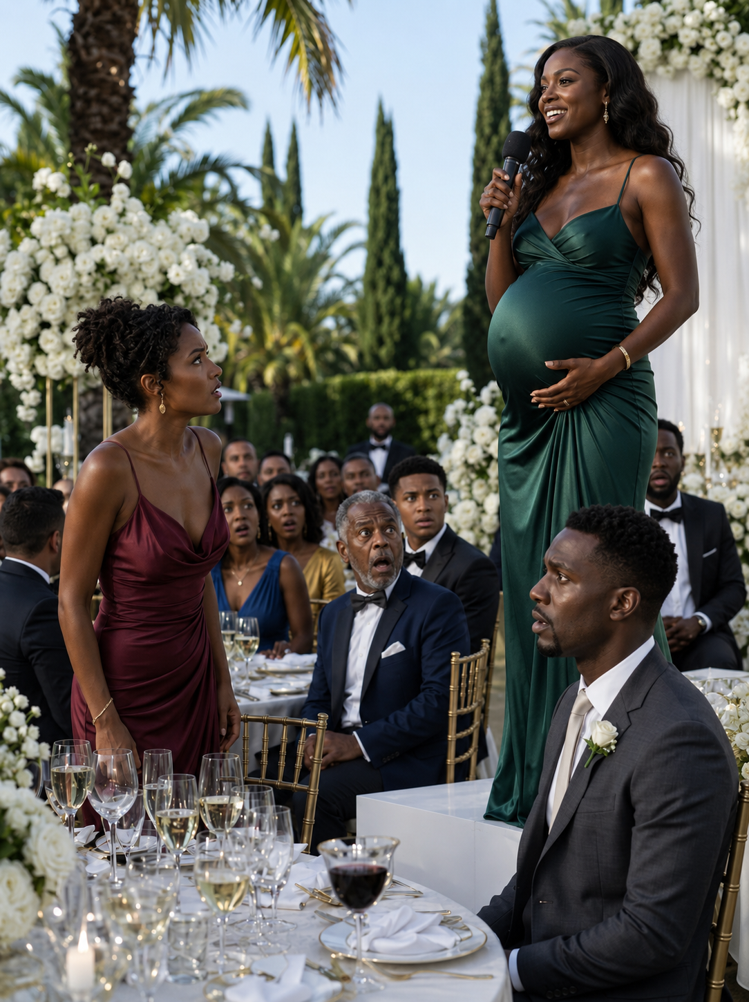My sister got pr3gn@nt with my husband's baby… Then She Exposed Everything In Front of 300 Guests at My 10th Anniversary Party