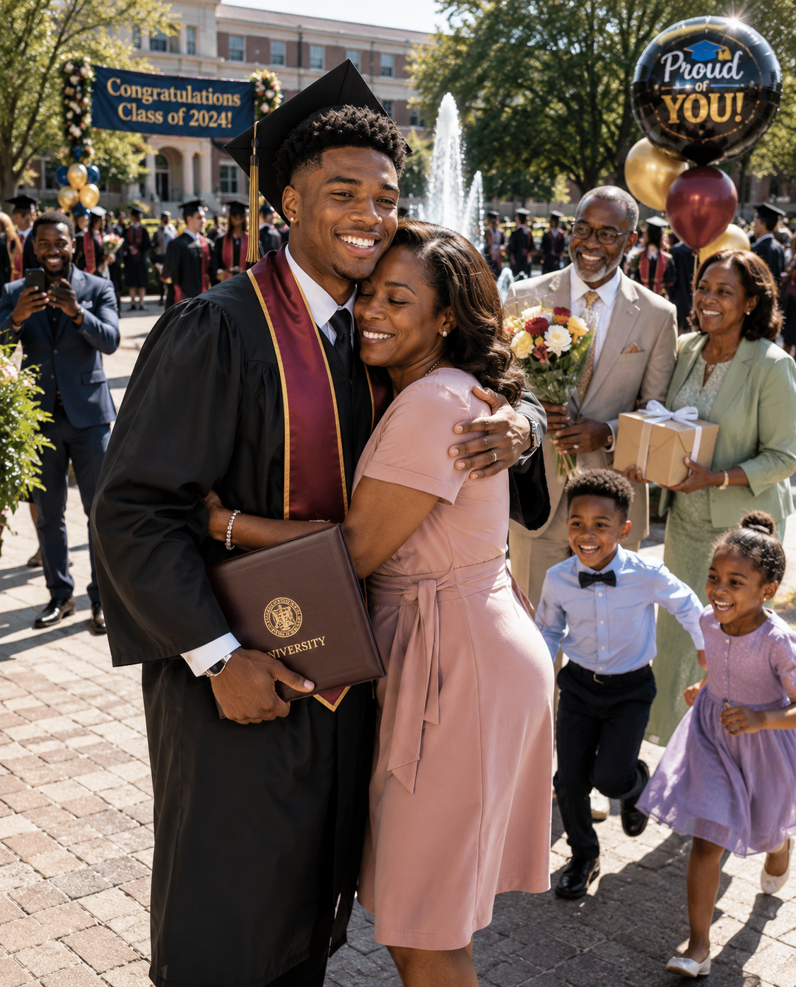 My Mom Raised Me Alone – but at My College Graduation, My Biological Father Showed Up and Said She'd Lied to Me My Whole Life