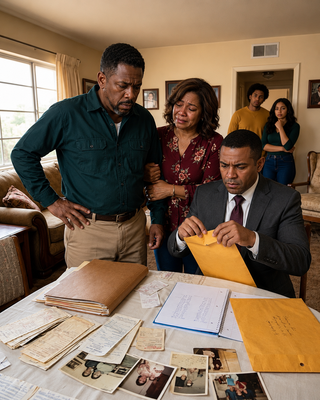The secret letter from the father-in-law that he called a burden