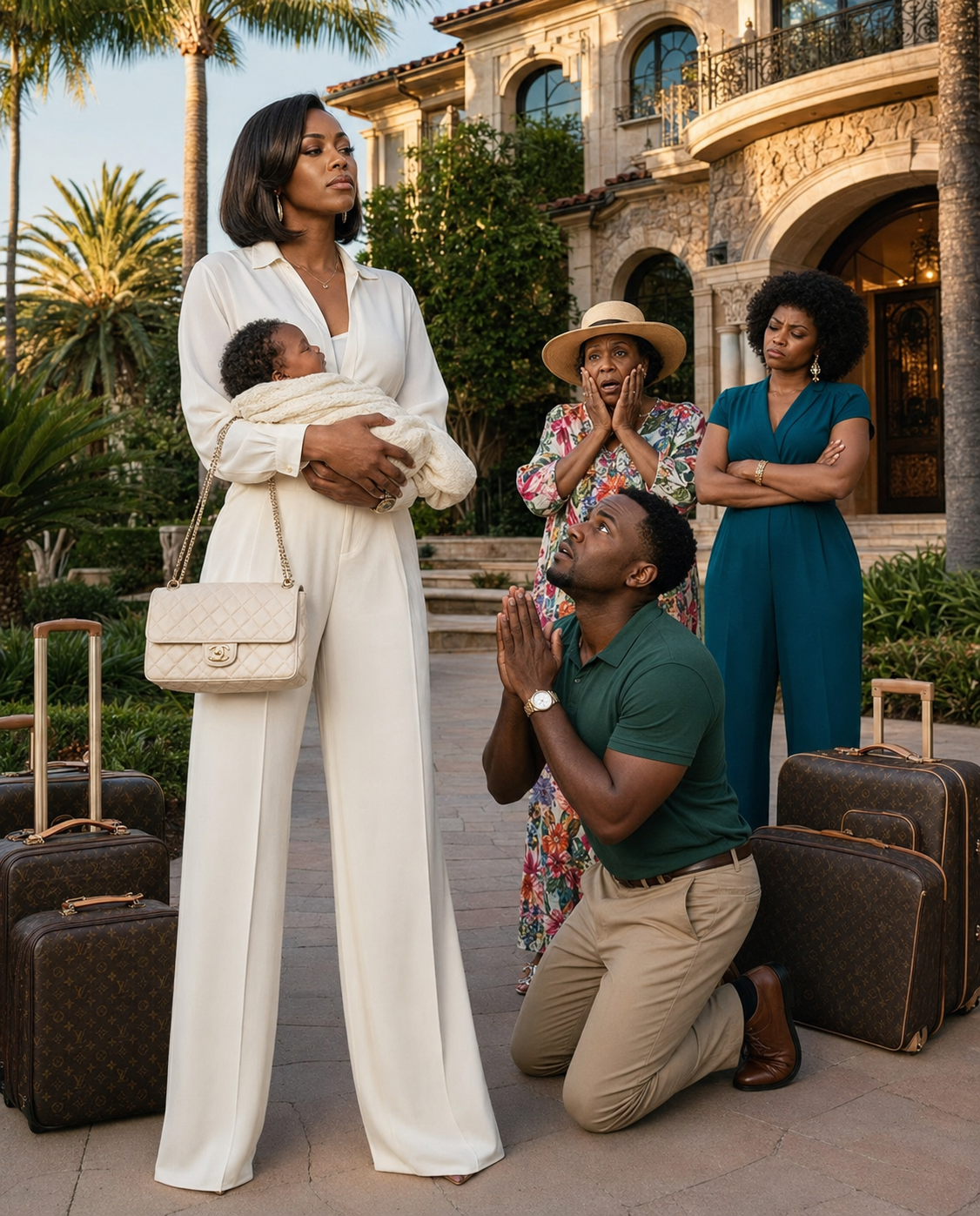 Three Days After Giving Birth, I Came Home To Discover My Husband Had Changed The Passcode And Left For Vacation With His Family — He Thought He Had Locked Me Out, But He Never Imagined I Was The Only Person Who Actually Owned The House