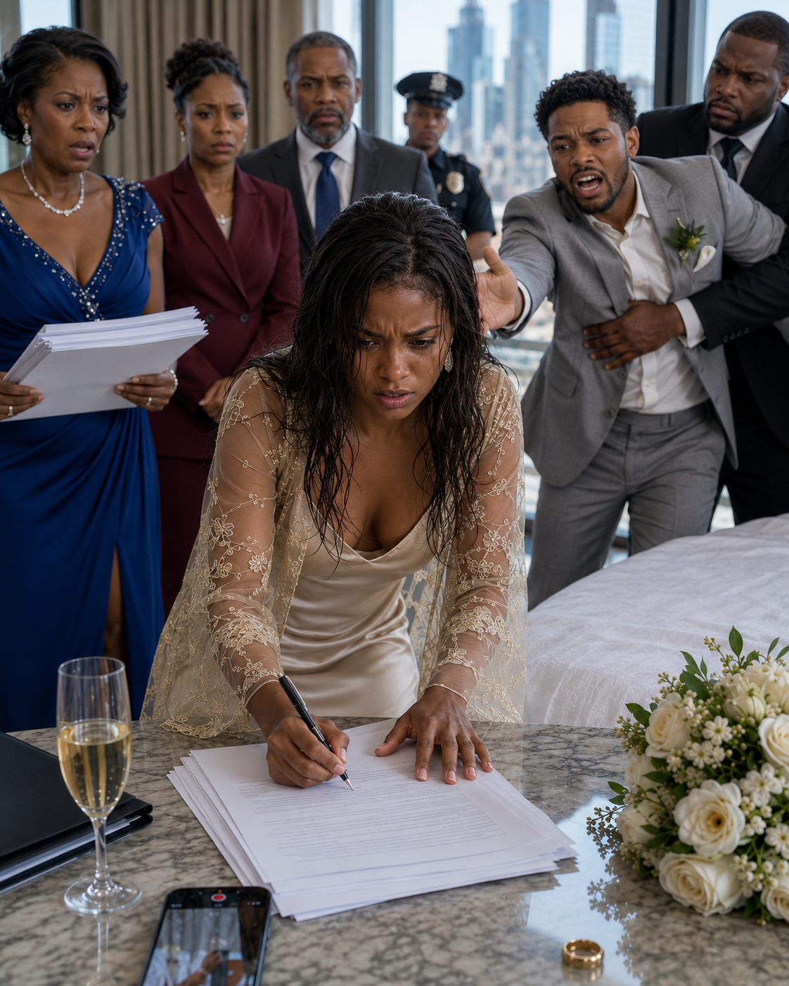 I Thought I Would Wake Up on My Honeymoon, but I Found a Folder Meant to Take Away My Assets and a Threat: “Sign, or Leave This Family Forever.”