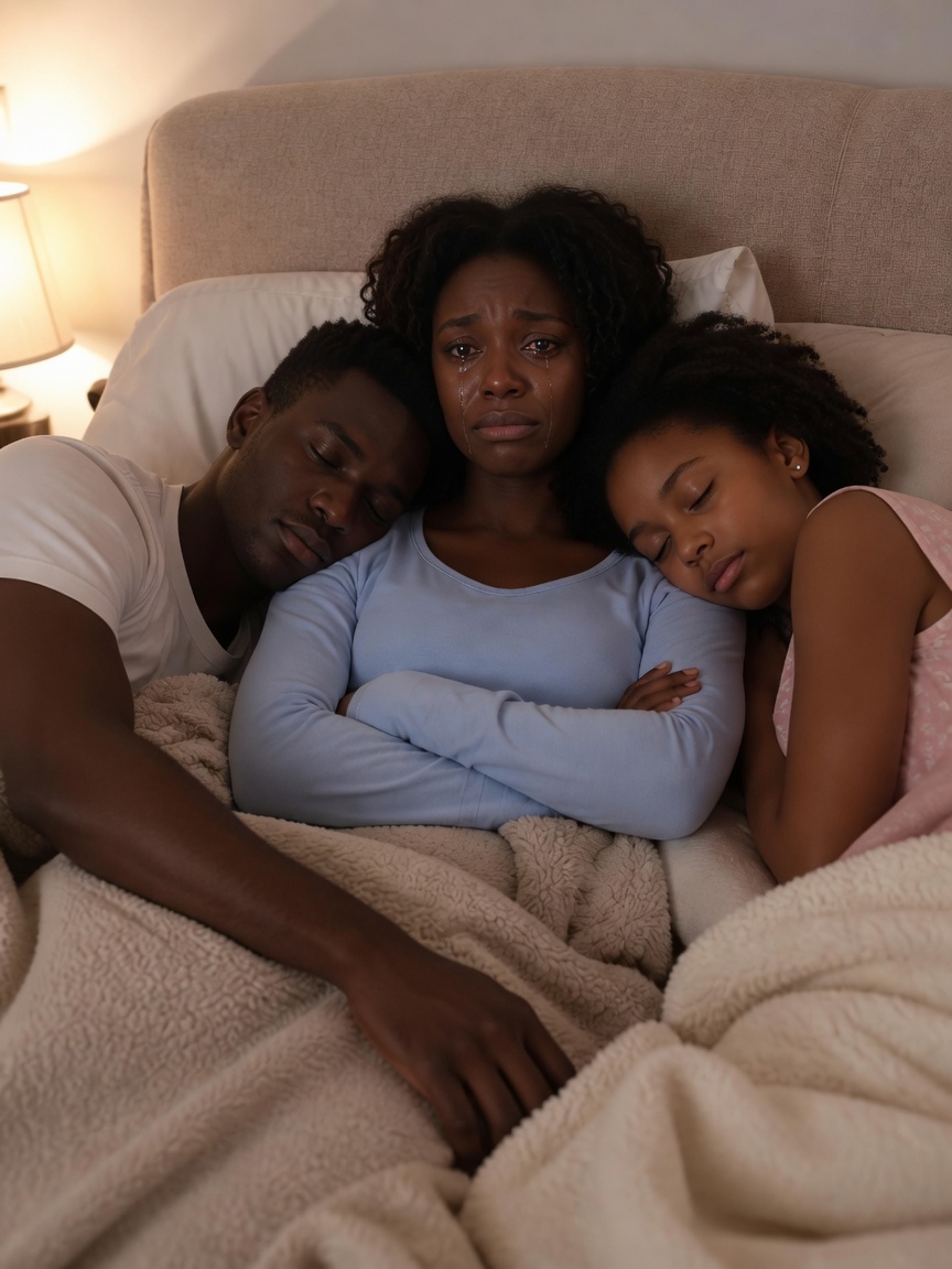 My Brother’s Wife Slept Between My Husband and Me Every Night… Then One Click in the Dark Exposed a Secret That Froze the Whole Family