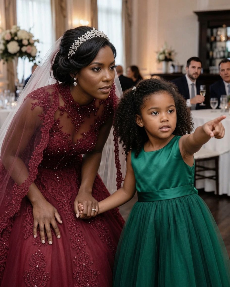 My 5-Year-Old Daughter Tugged My Wedding Dress and Whispered, “Mommy, New Daddy Did Something Bad” — Minutes Later, I Stopped the Wedding