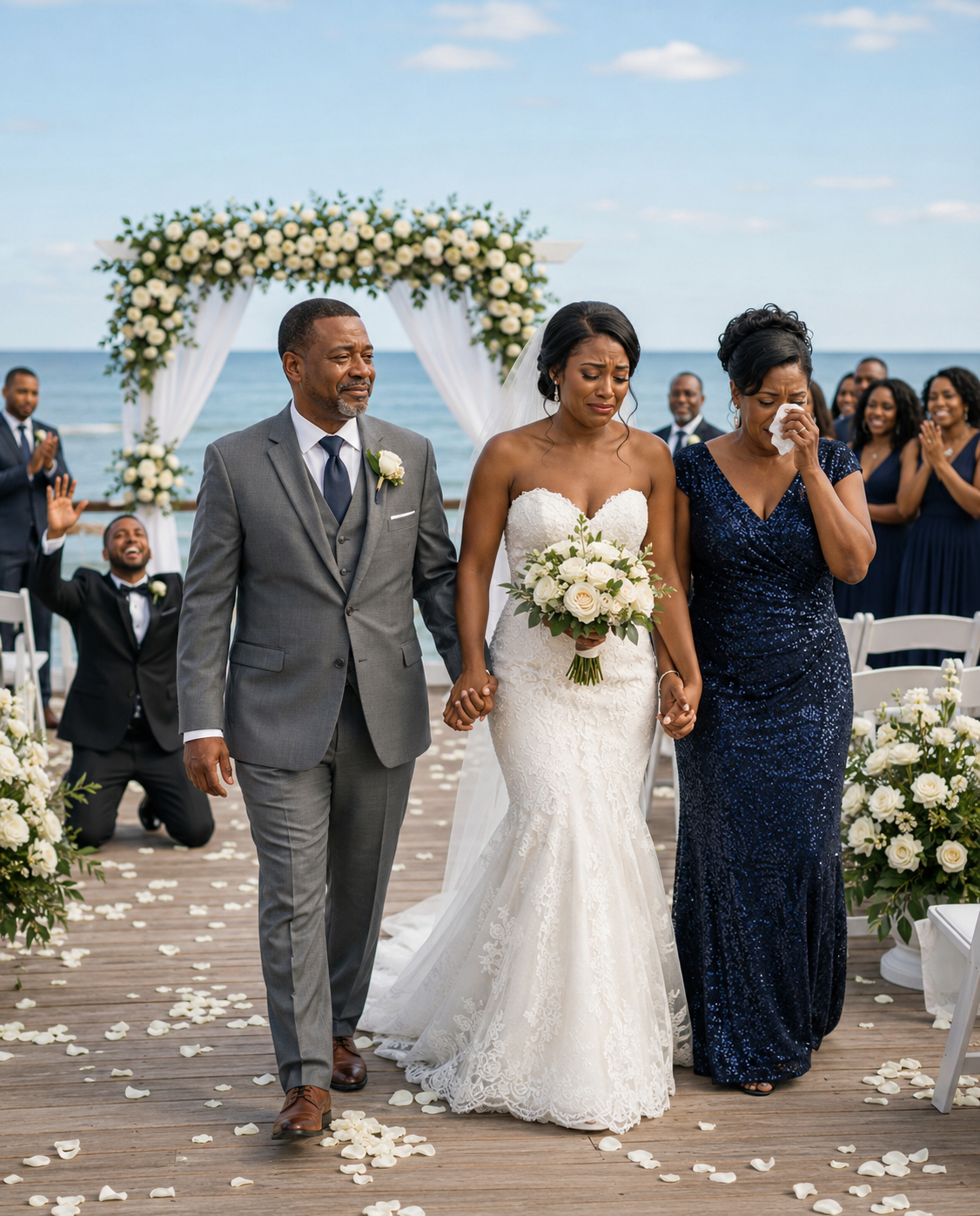 Fifteen Minutes Before Her Wedding, She Found Her Parents Sitting by the Service Hall — So She Took the Microphone - News