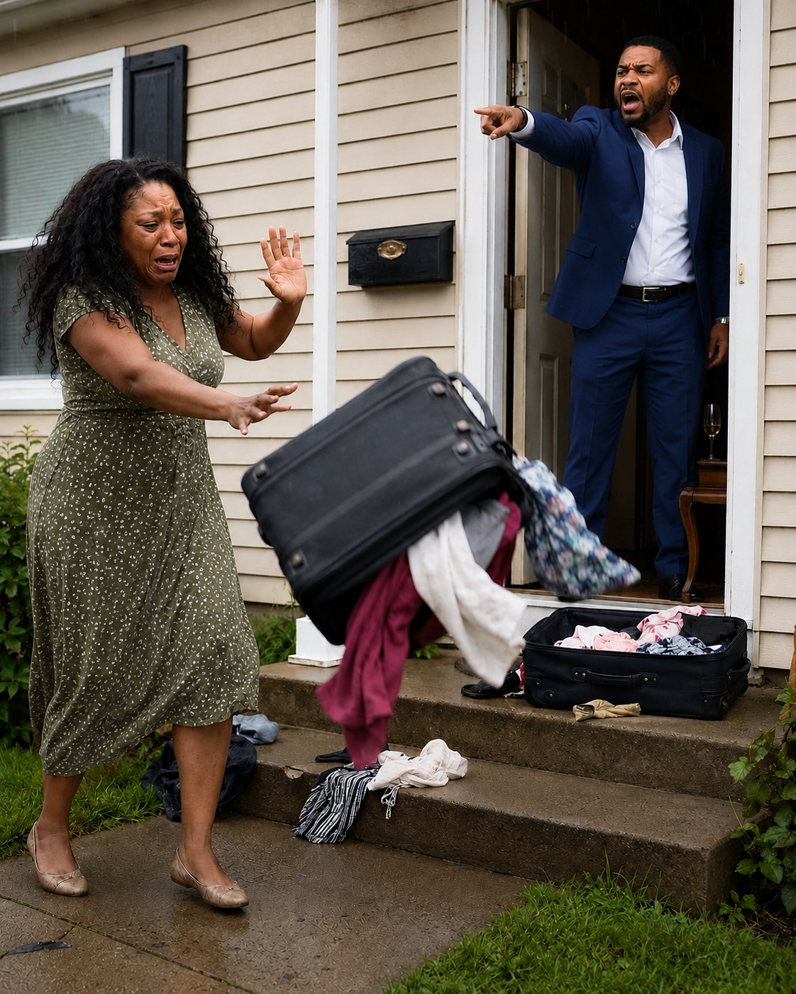 My husband threw me out on the street after inheriting 75 million, believing I was a burden. But as the lawyer read the final clause, his triumphant smile turned into a face of panic.