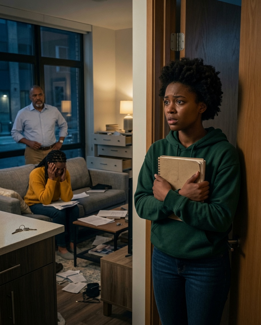My parents kept using their spare key like my apartment belonged to them. “We’re your parents,” my mother snapped. “You don’t get to hide from us.” The final straw came when I found my bedroom drawers open and my private journal on the table.