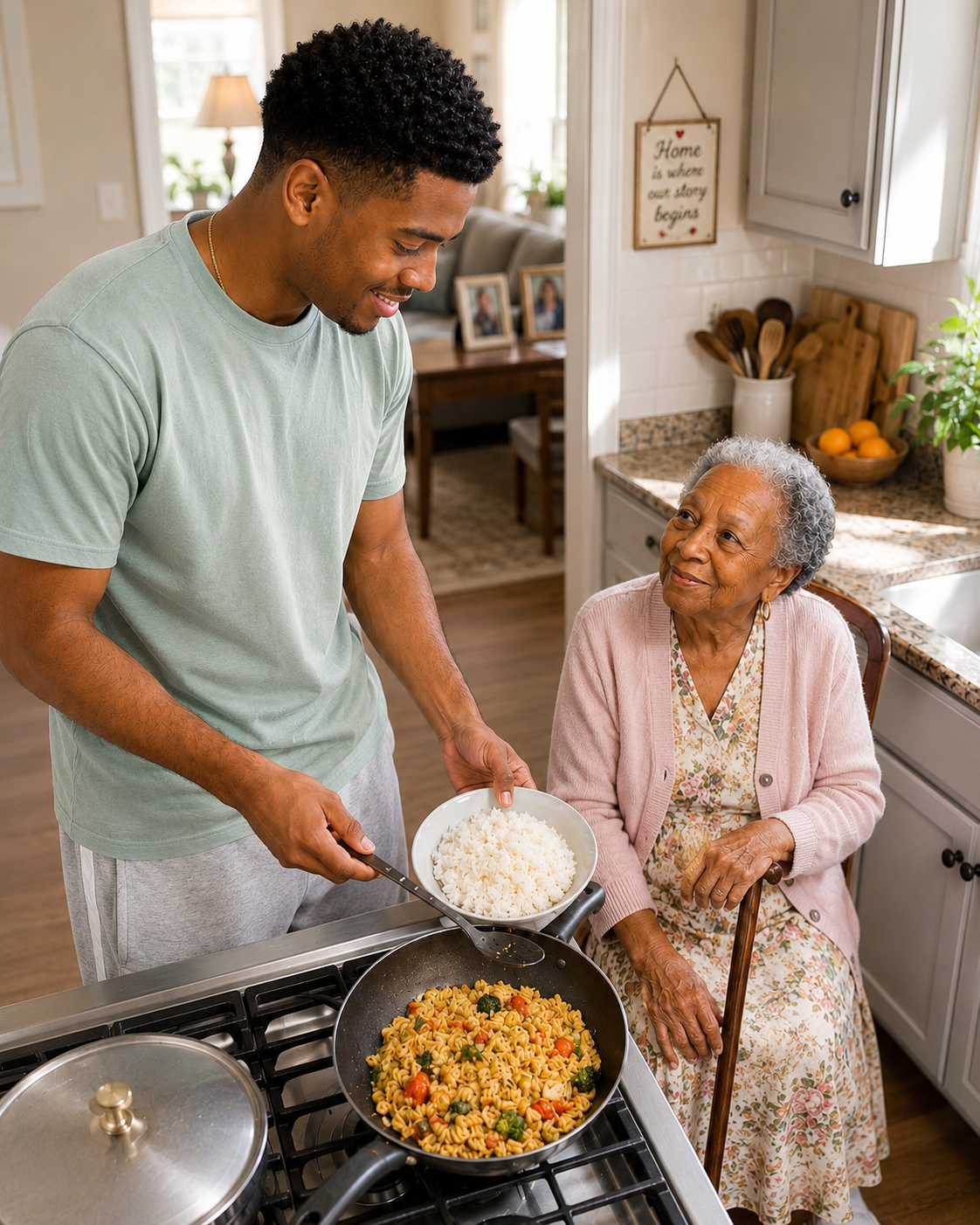HE CLEANED A FORGOTTEN OLD WOMAN’S HOUSE FOR MONTH…