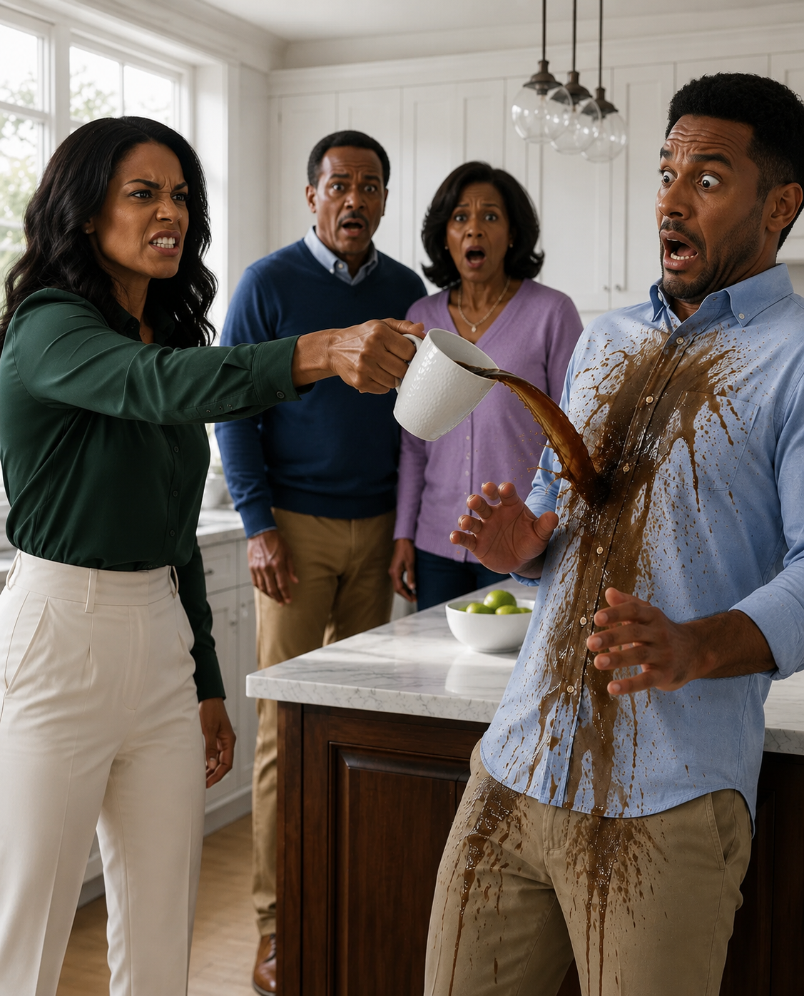 My sister demanded my credit card at breakfast. When I said no, she threw hot coffee in my face. Six weeks later, with fraud alerts in place, my family finally realized I was done cleaning up their disasters.