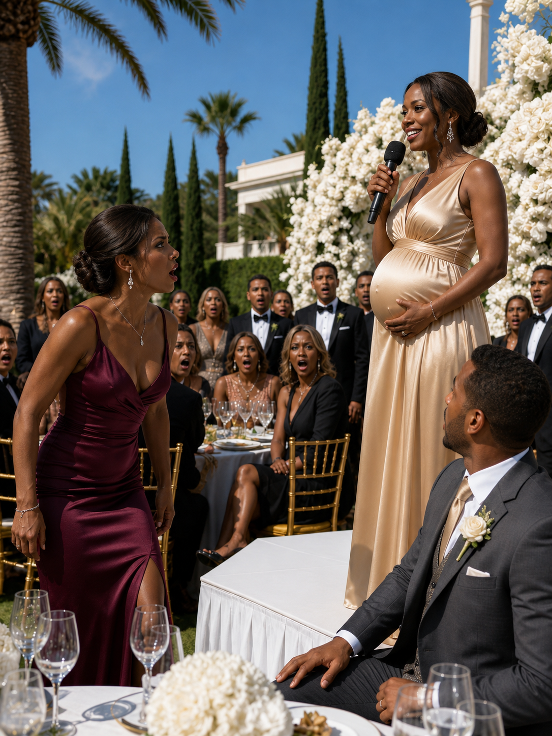 My younger sister got pregnant by my husband. Then she announced it through a microphone in front of three hundred guests during my tenth wedding anniversary celebration.