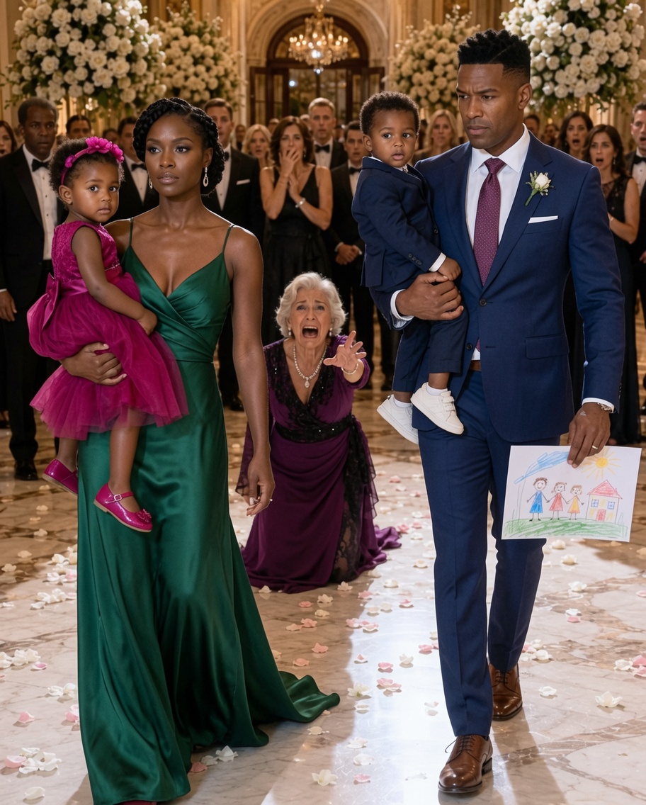 I paid $50,000 for my mother’s 70th birthday gala at the St. Regis, and she ban!shed my 8-year-old son and 10-year-old daughter to a wobbly table next to a trash can for my sister’s arrogant friends. “Make room for the important guests,” she sneered