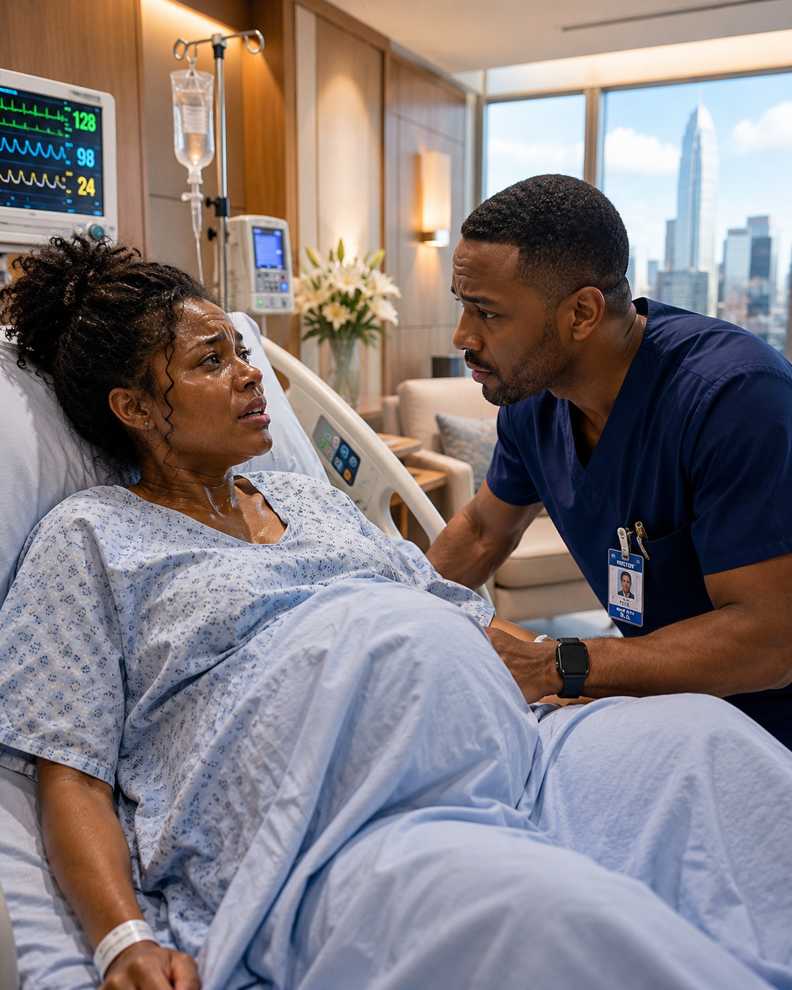 I was dy!ng in the delivery room. The famous surgeon who walked in to save me was the same man who threw me out into the freezing rain 9 months ago—my ex-husband. “Don’t try to trap me with a ba.sta.rd child to save your meal ticket,”