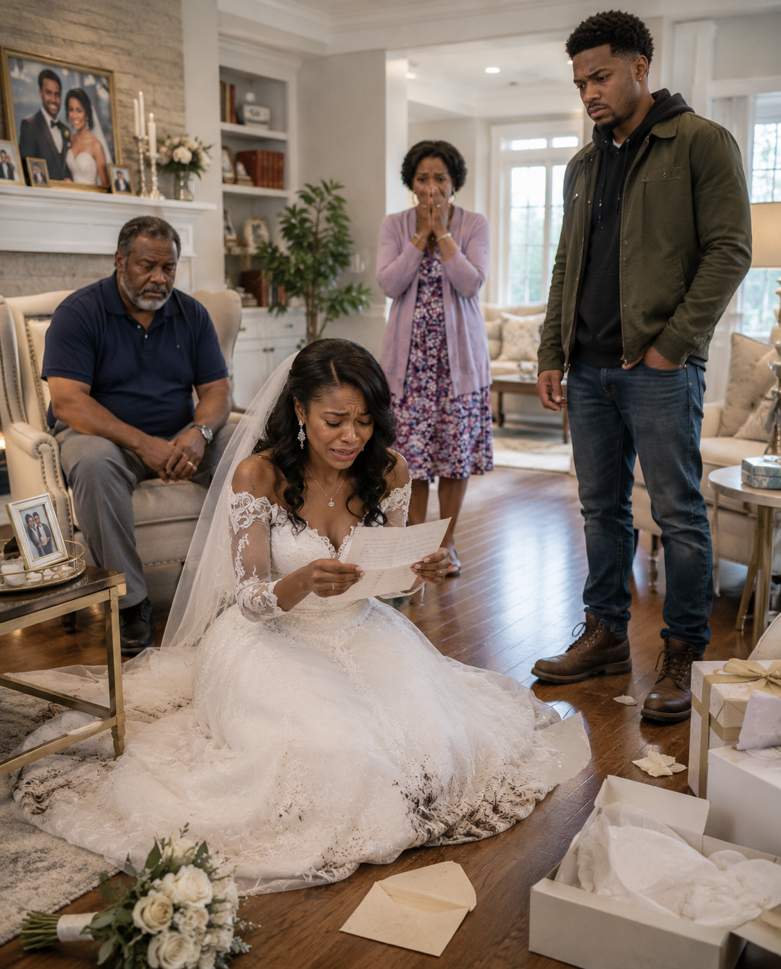 The Wedding Was Only Hours Away. Then A Stranger Placed An Envelope In My Hands. Everything Changed From That Moment On. The Moment I Opened It, The Future Someone Else Had Planned For Me Began To Fall Apart.